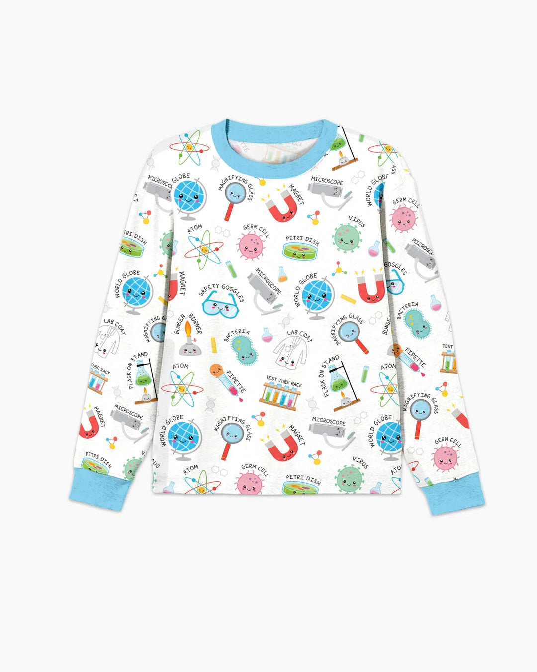 Science Fun Family Matching Bamboo Men's Pajama Set