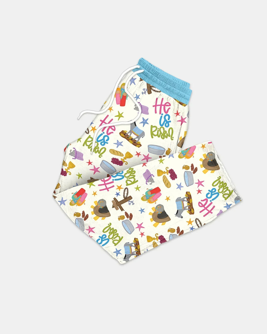 Bible Story Easter Family Matching Bamboo Men's Pajama Set