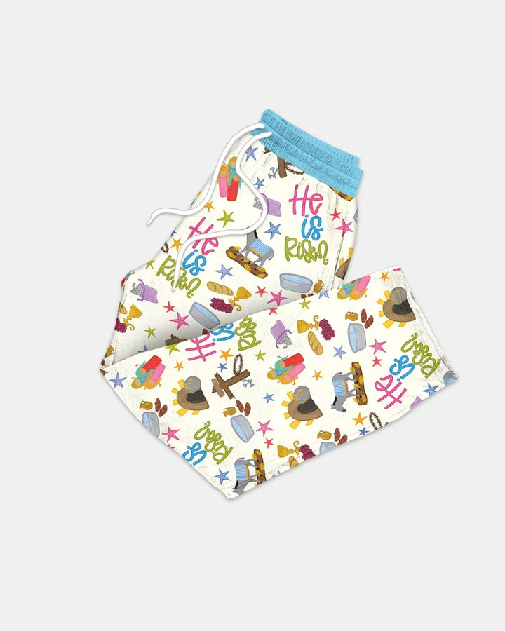 Bible Story Easter Family Matching Bamboo Men's Pajama Set