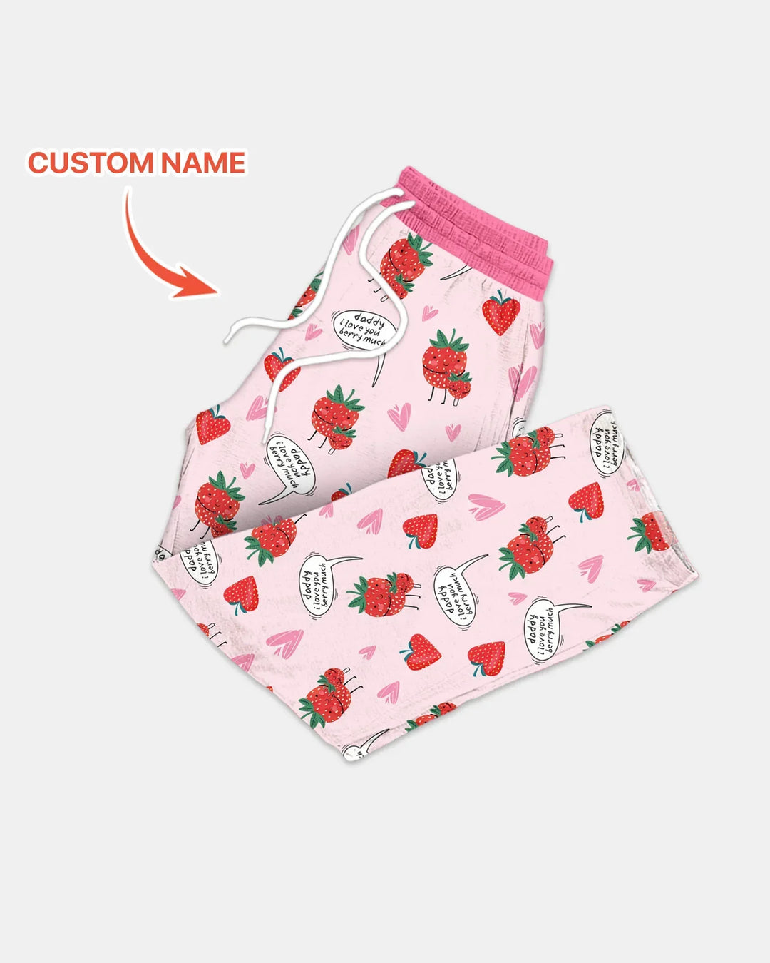 I love you berry much Bamboo Men's Pajama Set