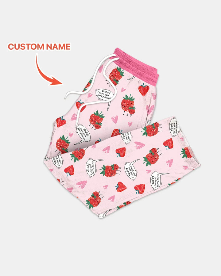 I love you berry much Bamboo Men's Pajama Set