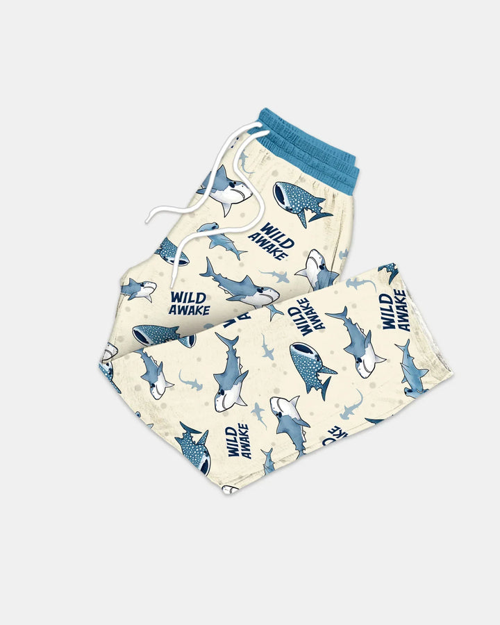 Wide Awake Matching Daddy & Me Bamboo Men's Pajama Set
