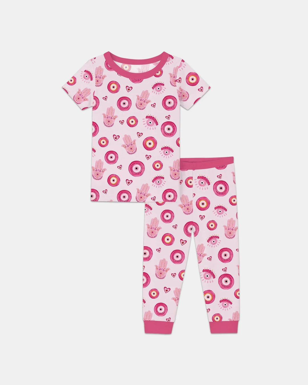 Mini Mystic Family Matching Bamboo Two Piece Short Sleeve Pajama Set