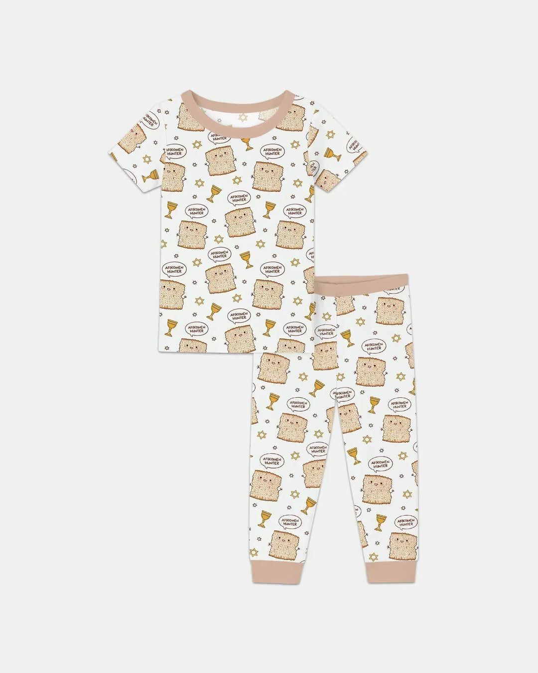 Afikomen Hunter Bamboo Two Piece Short Sleeve Pajama Set