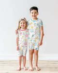 "Allah Is So Much Bigger Than..." Family Matching Bamboo Two Piece Short Sleeve Shorts Pajama Set