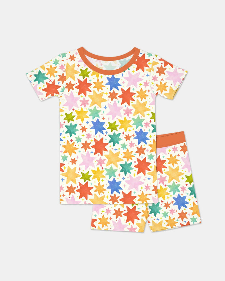 You Are Magic Bamboo Two Piece Short Sleeve Shorts Pajama Set