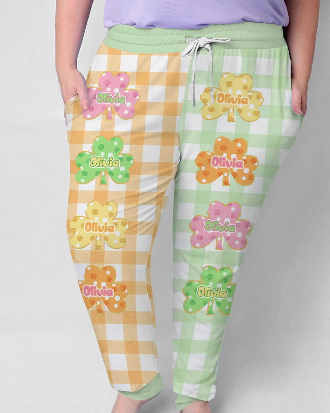 Lucky Shamrock Bamboo Women Pajama Set
