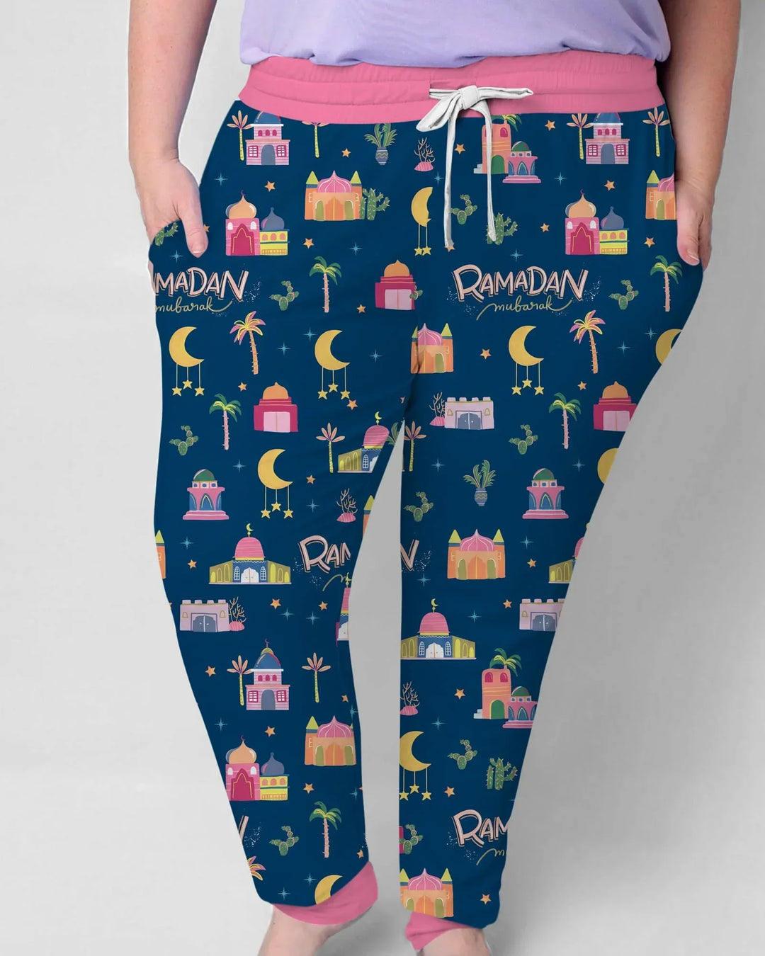 Ramadan Kareem Family Matching Bamboo Women Pajama Set