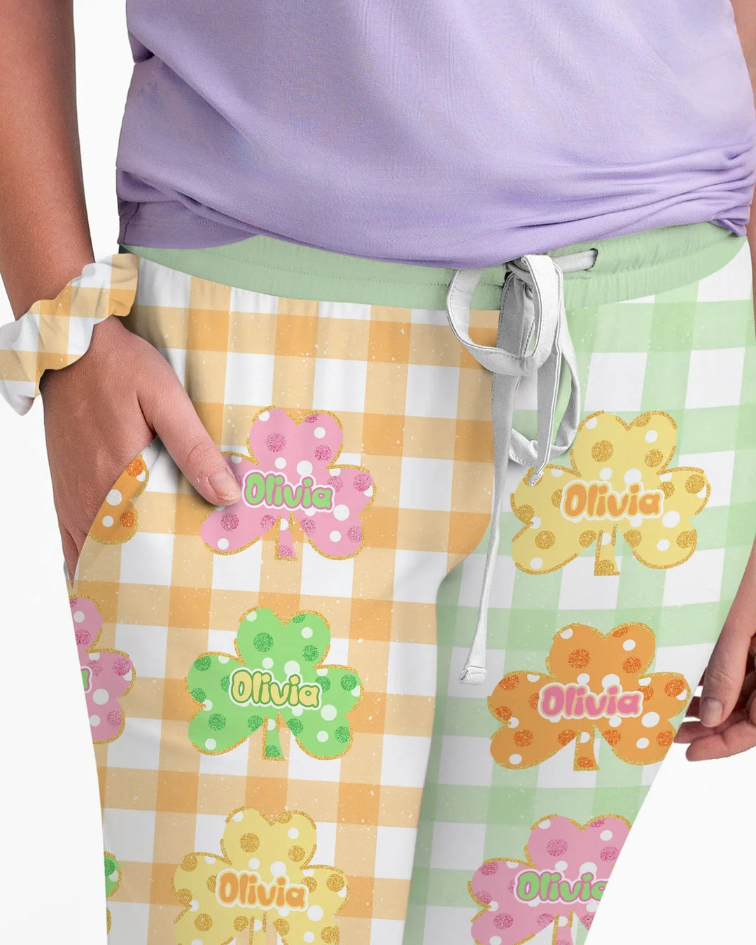 Lucky Shamrock Bamboo Women Pajama Set