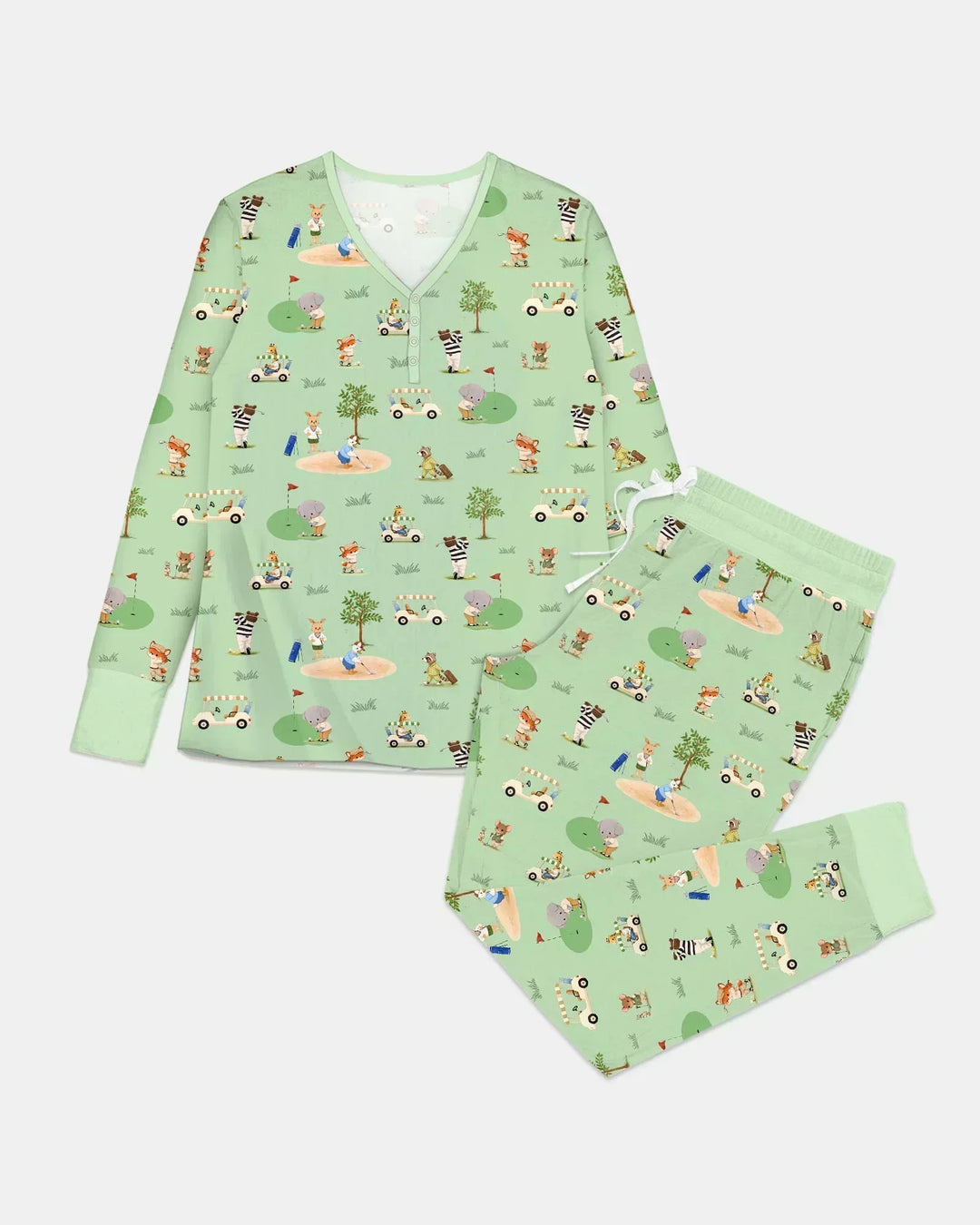 Let's Golf Bamboo Women Pajama Set