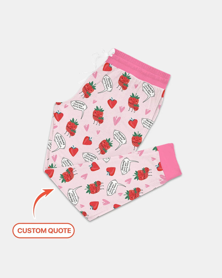 I love you berry much Bamboo Women Pajama Set