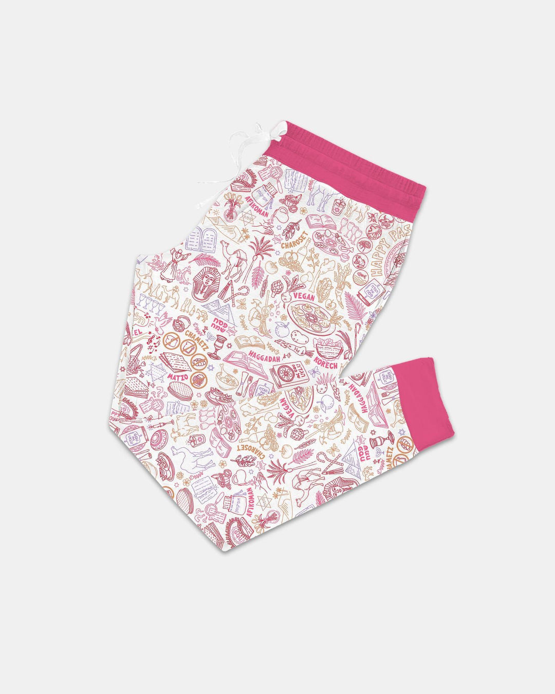 Doodle Passover Matching Family Bamboo Women Pajama Set