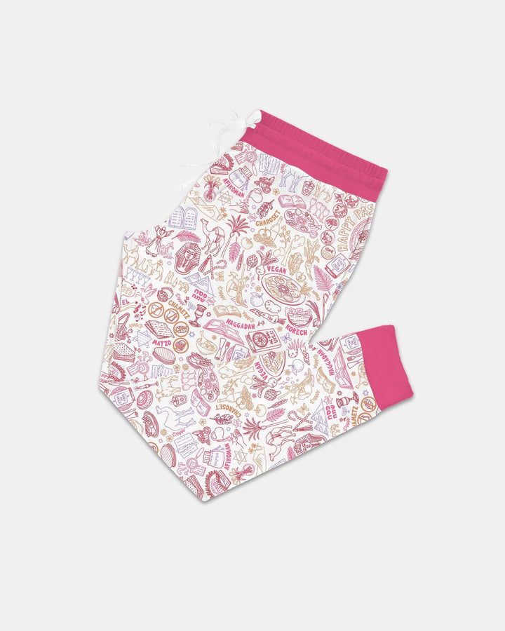 Doodle Passover Matching Family Bamboo Women Pajama Set