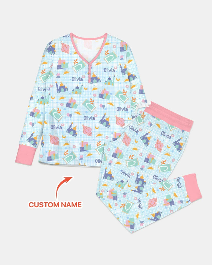 Ramadan and Eid Bamboo Women Pajama Set