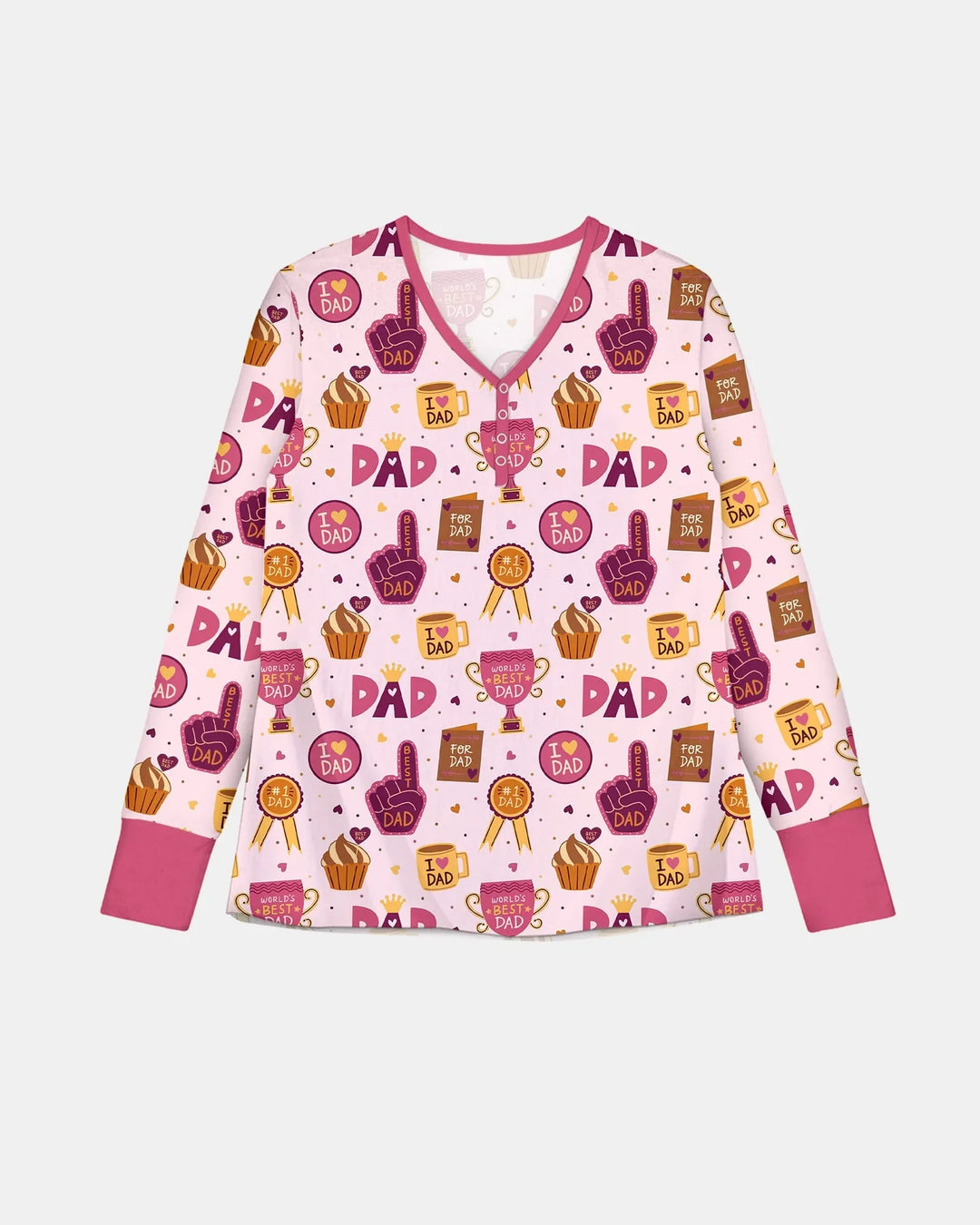 World's Best Dad Bamboo Women Pajama Set