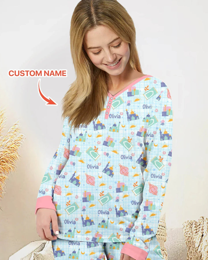 Ramadan and Eid Bamboo Women Pajama Set
