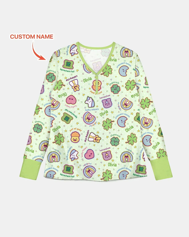 Lucky Charm Bamboo Women Pajama Set