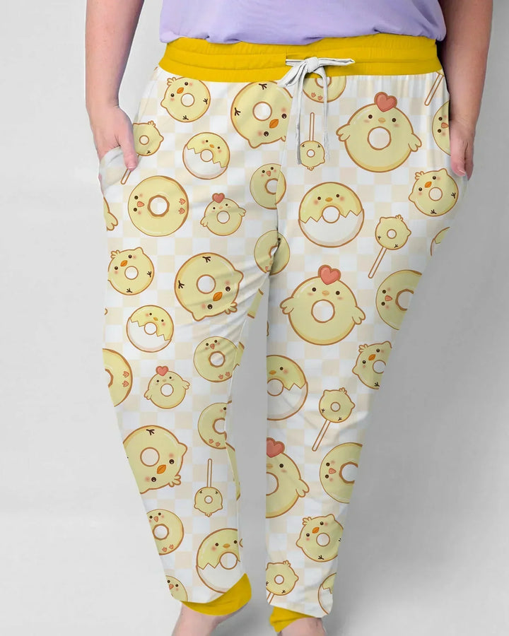 Easter Donuts Bamboo Women Pajama Set