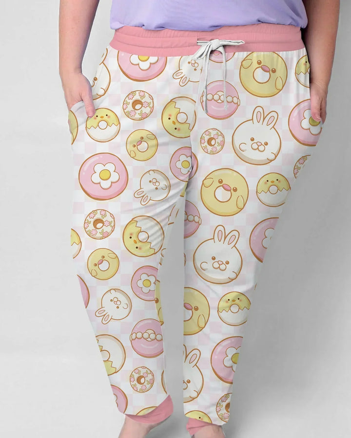 Easter Donuts Bamboo Women Pajama Set