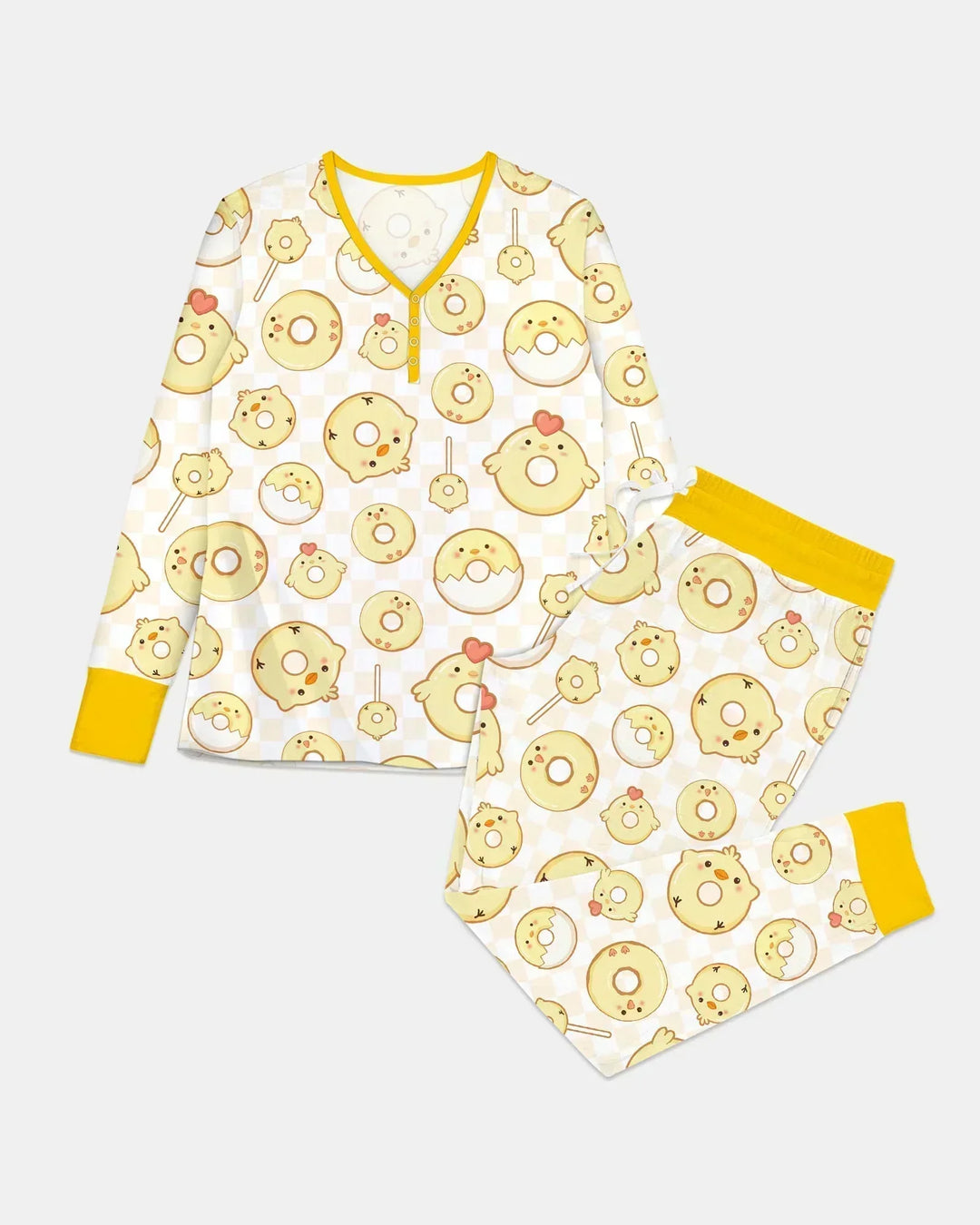 Easter Donuts Bamboo Women Pajama Set