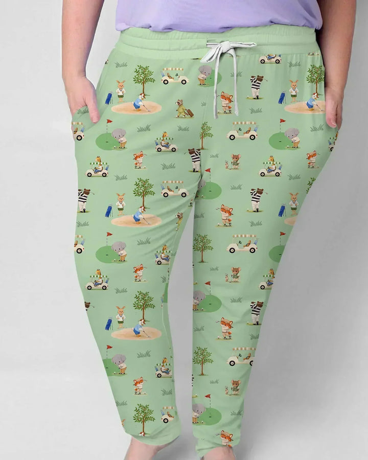 Let's Golf Bamboo Women Pajama Set