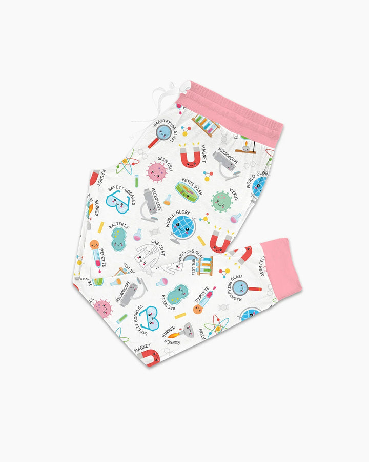 Science Fun Family Matching Bamboo Women Pajama Set