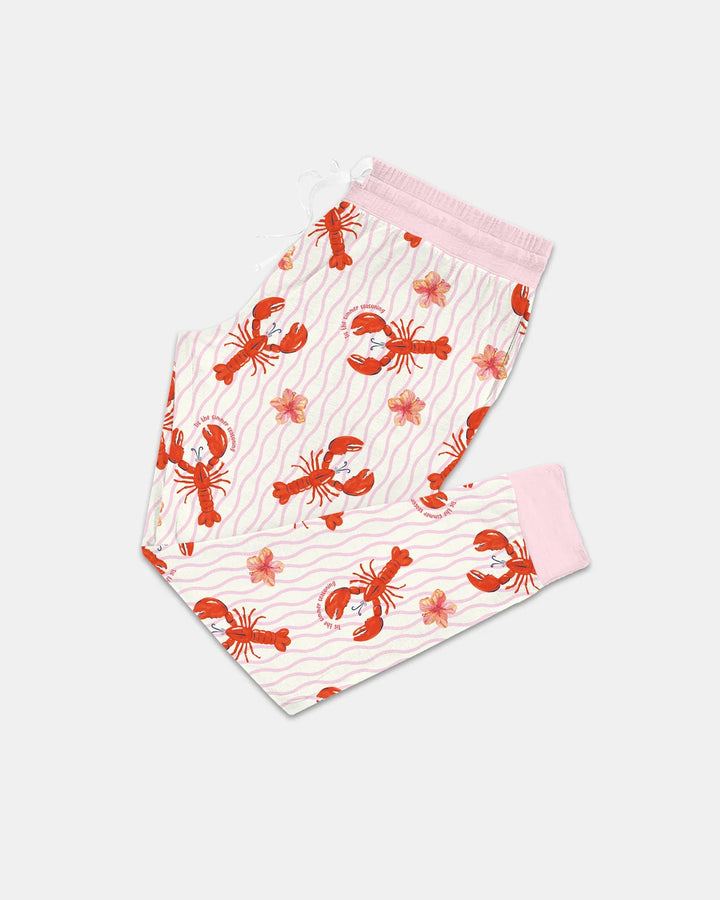 Crawfish Pinch Bamboo Women Pajama Set