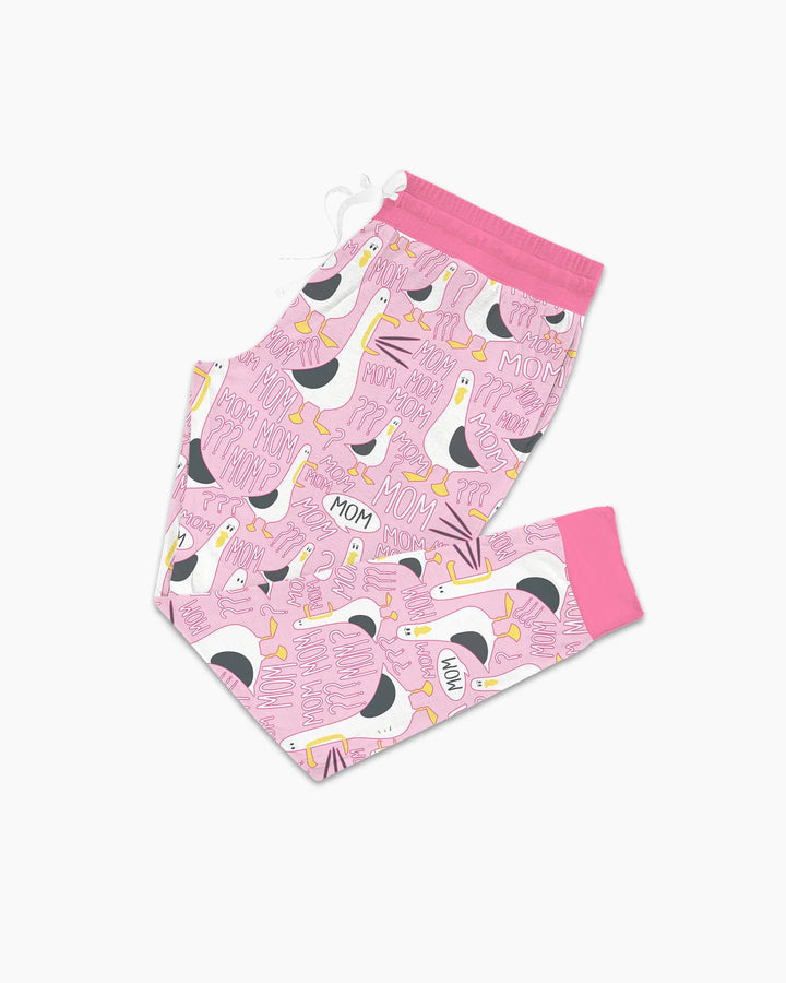 Funny Seagull MOM Bamboo Women Pajama Set
