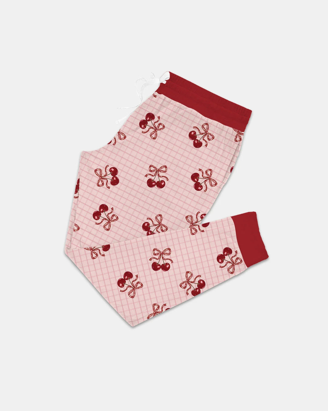 Cherry Mom and Me Bamboo Women Pajama Set