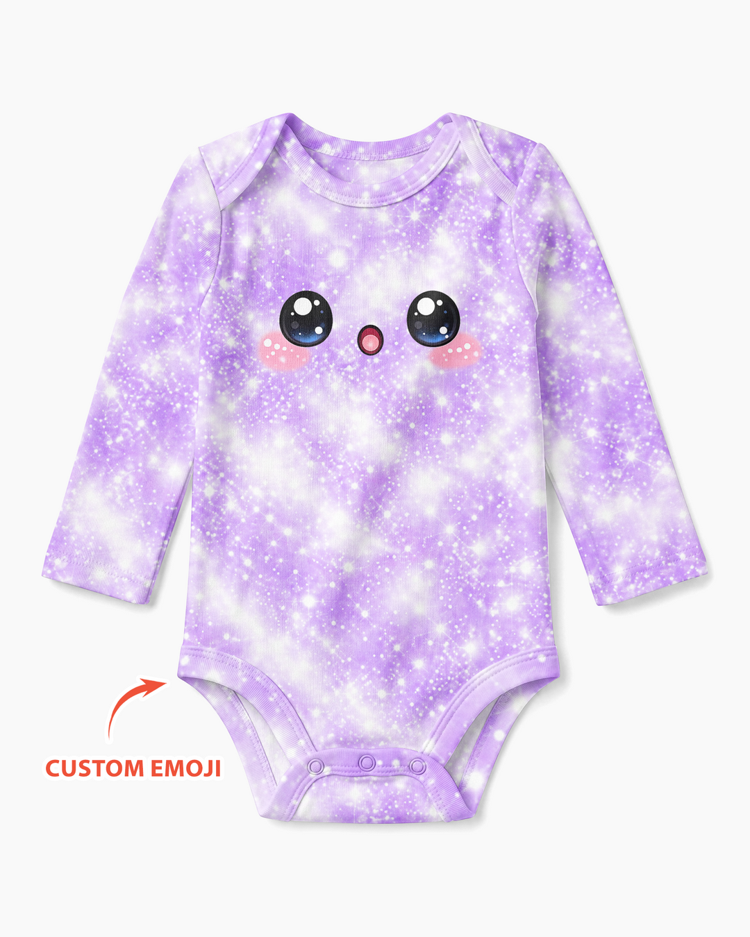 Kawaii Dumplings Emoji Bamboo Bodysuit