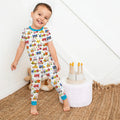 Beep Beep Adventure Bamboo Two Piece Short Sleeve Pajama Set