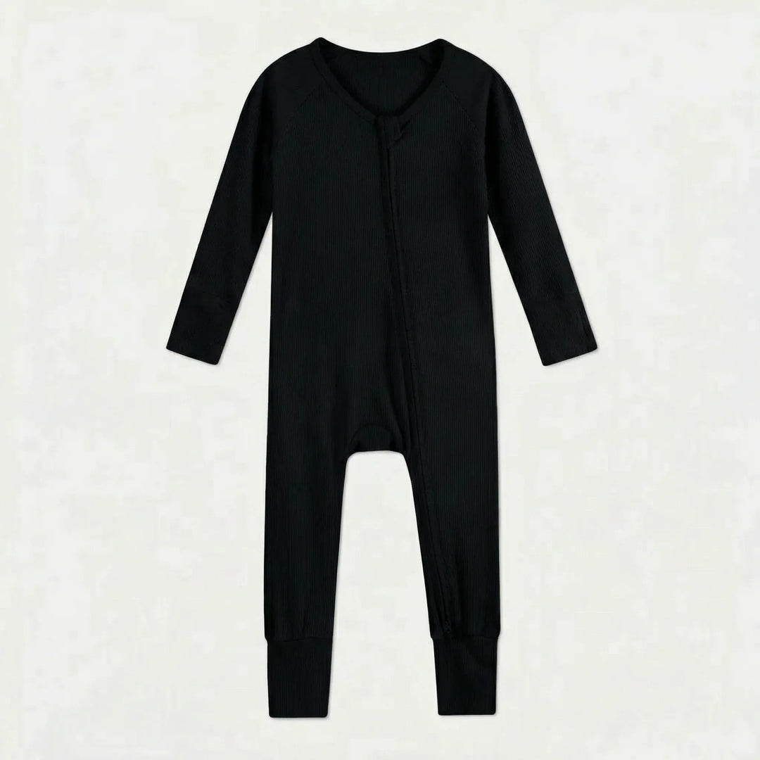 Midnight Ribbed Bamboo Convertible Zippy