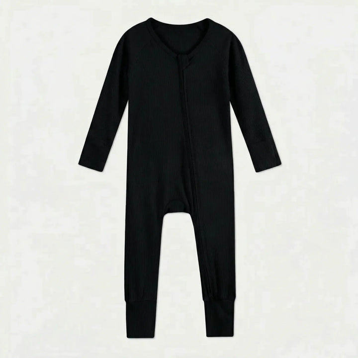 Midnight Ribbed Bamboo Convertible Zippy