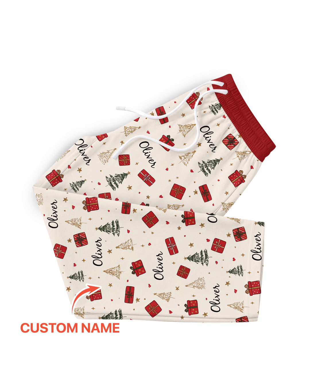 Every Knee Shall Bow Custom Name Mommy And Me Matching Bamboo Men's Pajama Set