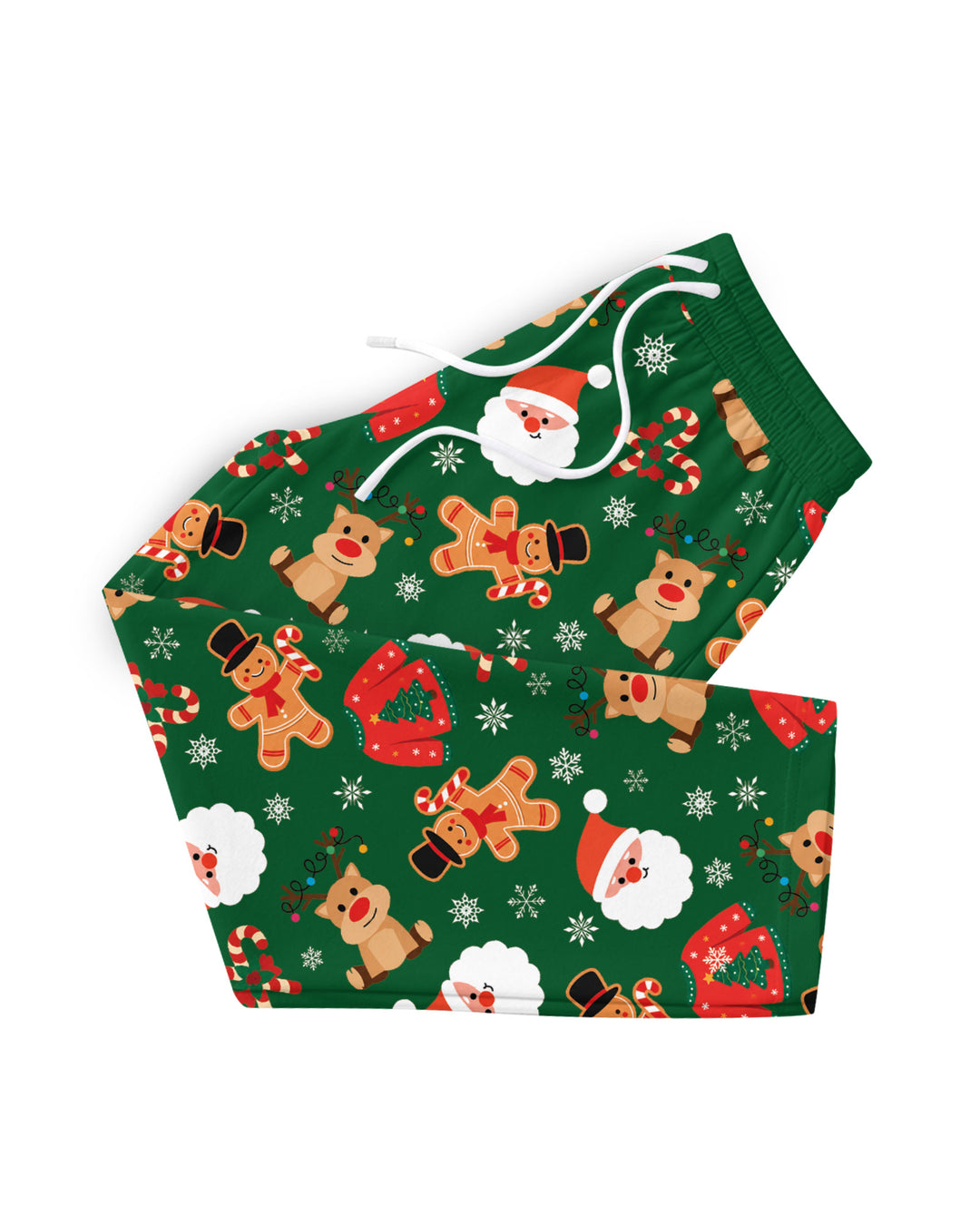 Personalized Christmas Crew Family Matching Bamboo Men's Pajama Set