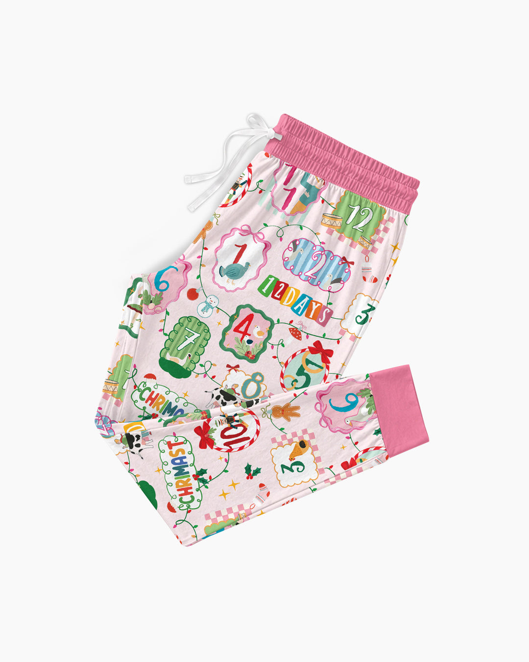 12 Christmas Prayers Bamboo Women Pajama Set