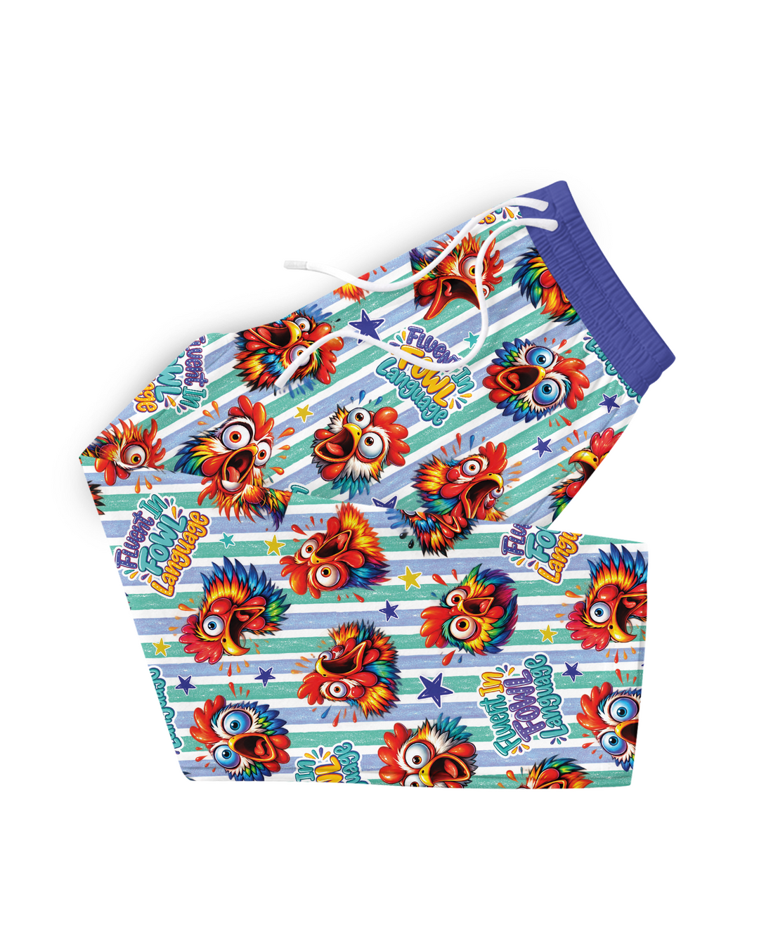 Fluent In Fowl Language Bamboo Men's Pajama Set