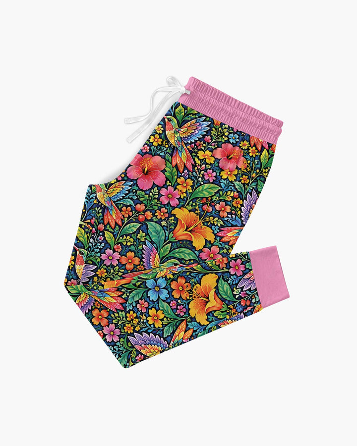 Hummingbird Paradise Bamboo Women Pajama Set