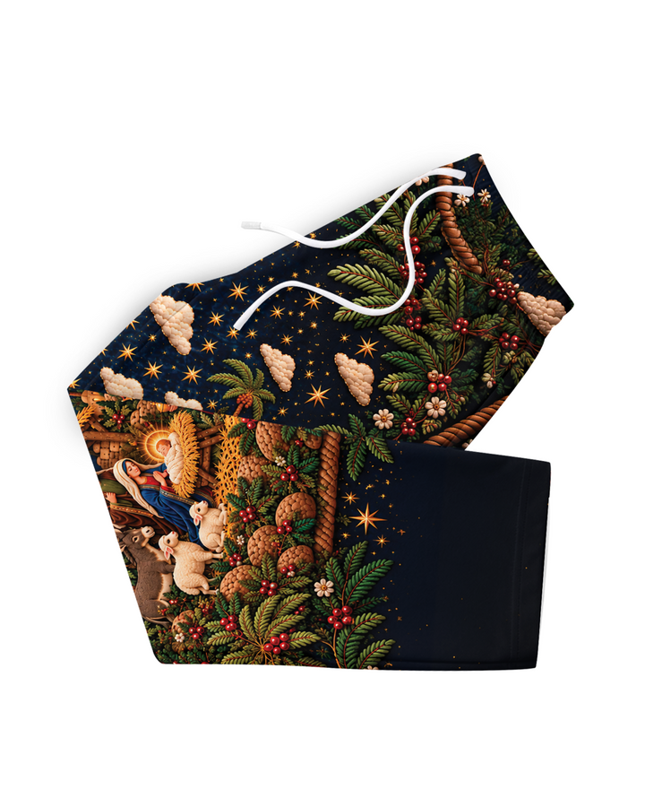 O Holy Night Family Matching Bamboo Men's Pajama Set