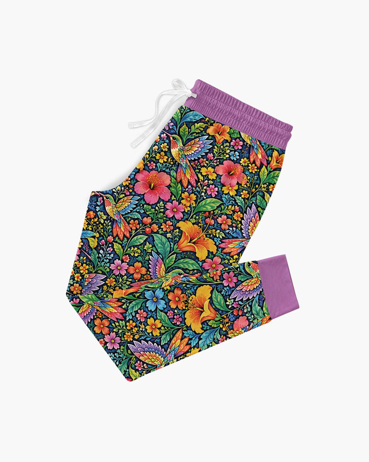 Hummingbird Paradise Bamboo Women Pajama Set