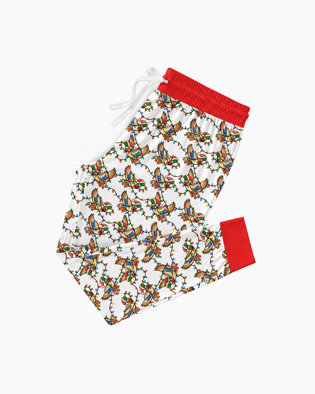 Preppy Christmas Mallard Duck Bamboo Women Pajama Set