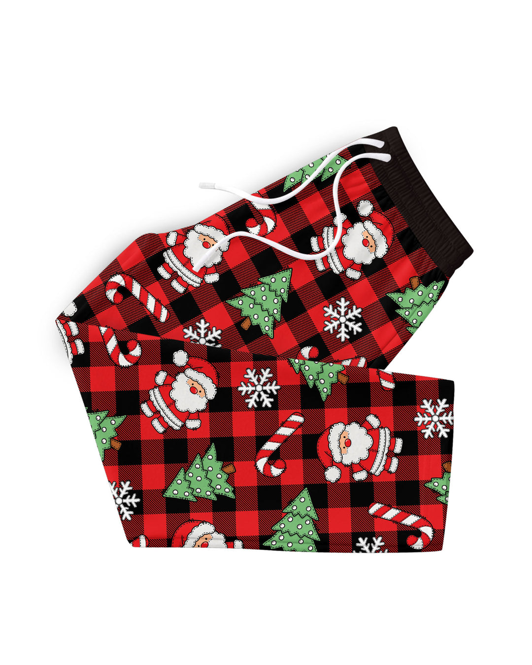 Custom Name Family Matching Christmas Crew Making Memories Together Bamboo Men's Pajama Set
