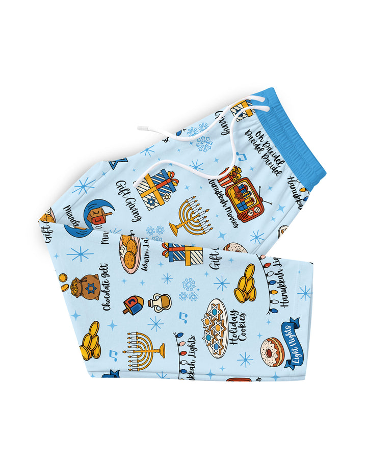 Hanukkah Night Bamboo Men's Pajama Set