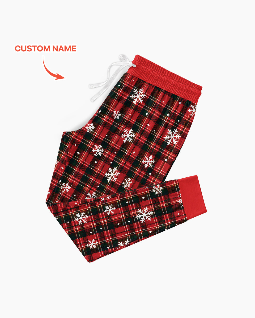 Cute Reindeer in Santa Hat Bamboo Women Pajama Set