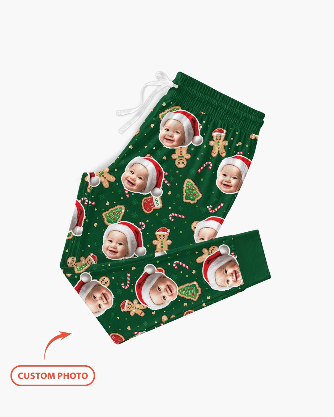Custom Photo Funny Family Bamboo Women Pajama Set