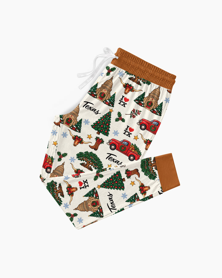 Christmas In Texas Bamboo Women Pajama Set