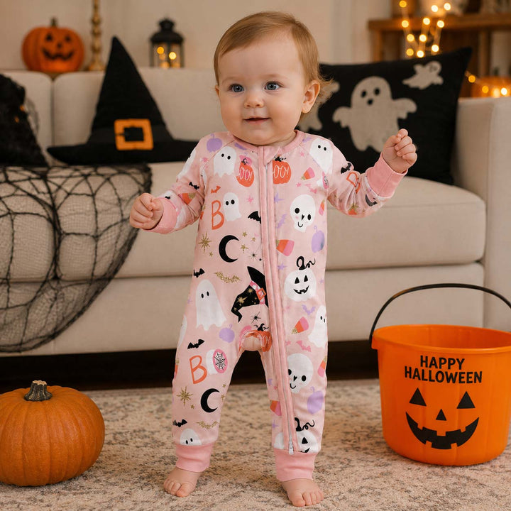 Pastel Halloween Magic Bamboo Convertible Zippy