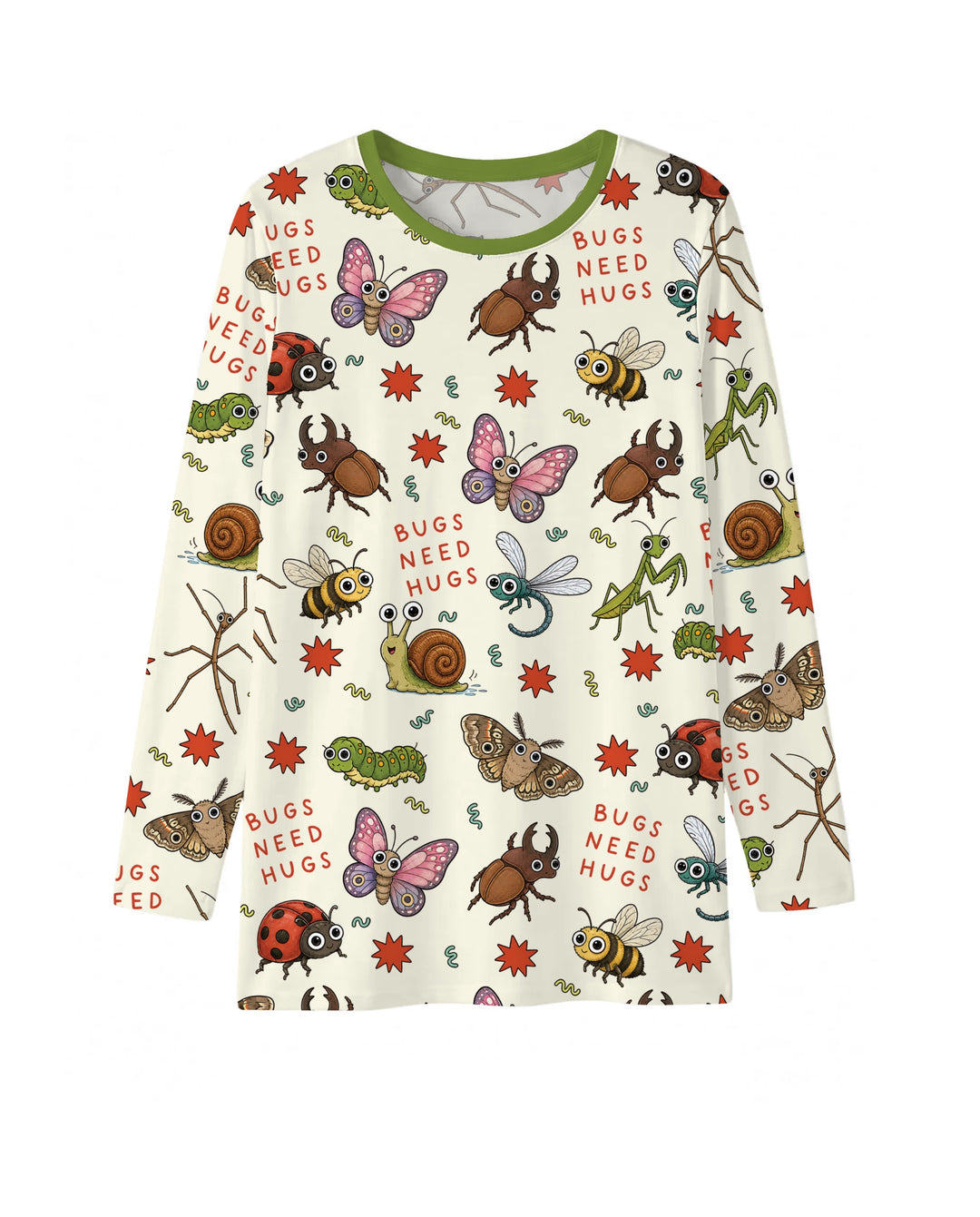 Bugs Need Hug Bamboo Men's Pajama Set