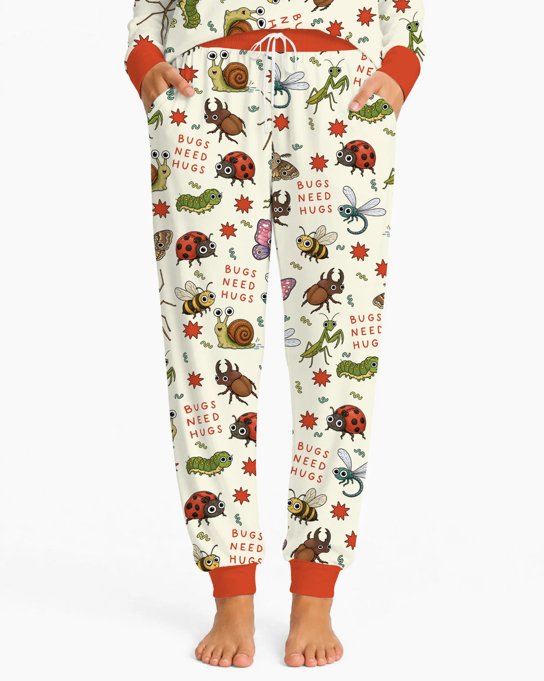 Bugs Need Hug Bamboo Women Pajama Set