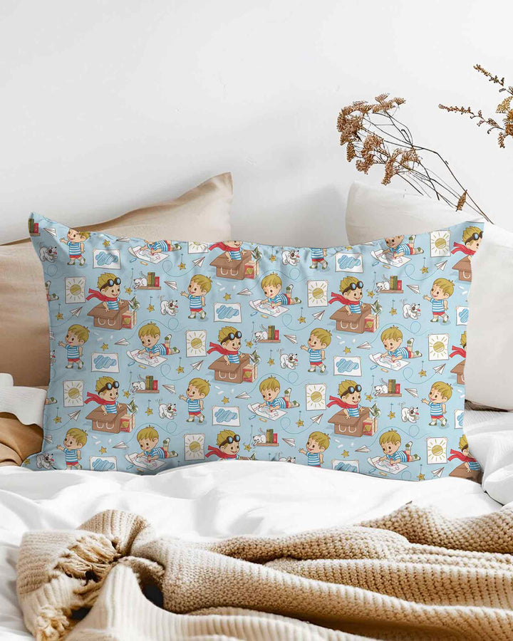 Tiny Explorer Tales Bamboo Pillow Case